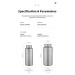 Titanium Water Bottle Factory - Custom Wide Mouth Large Capacity Sports Cup