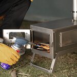 Titanium Tent Stove Manufacturer - Custom Multi-Fuel Portable Chimney Pipe