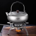 Titanium Kettle Manufacturer - OEM Custom 600ml Lightweight Portable Camping Pot