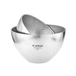 Titanium Lunch Bowl Factory - Custom Double Wall Anti-Scald Food-Grade