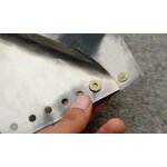 Titanium Windscreen Factory - Custom 15cm Lightweight Foldable Windshield