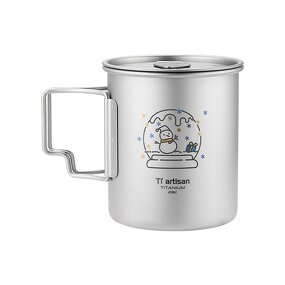 Titanium Camping Cup Factory - Custom Portable Folding Handle Cup OEM