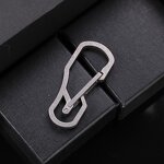 Titanium Alloy Keychain Factory - Custom Weighted Carabiner for Camping