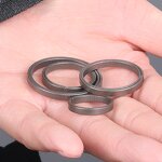 Titanium Key Rings Factory - Custom Quick Release Key Chain with Clip