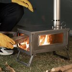 Titanium Tent Stove Manufacturer - Custom Multi-Fuel Portable Chimney Pipe