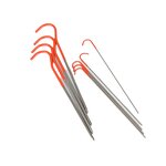 Titanium Tent Stakes Factory - Custom Ultralight Shepherd Hook Pegs OEM