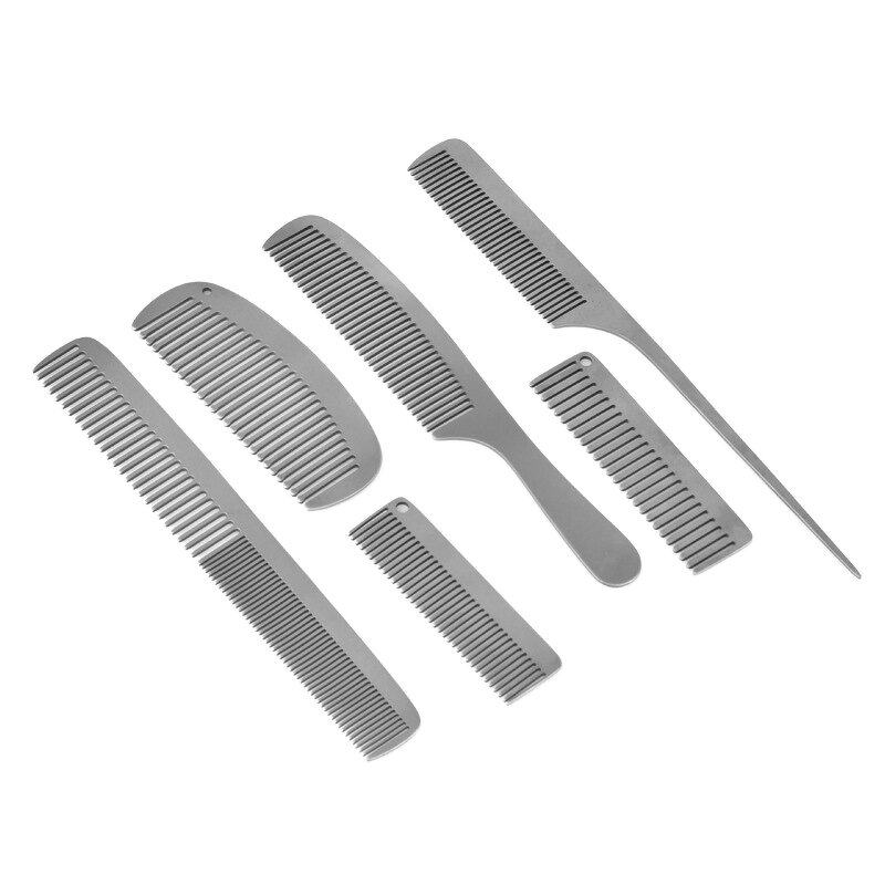 Titanium Alloy Comb Factory - Custom EDC Portable Massage Comb OEM