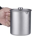 Titanium Pot Factory - Custom 750ml French Press Ultralight Camping Pot