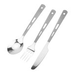 Titanium Cutlery Set Factory - Custom Portable Spoon Fork Knife Set OEM