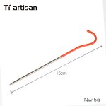 Titanium Tent Stakes Factory - Custom Ultralight Shepherd Hook Pegs OEM