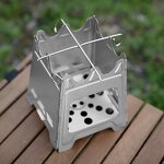Portable Wood Stove Factory - Custom Folding Stainless Steel Camp Stove