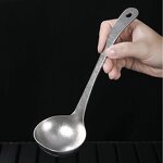Titanium Spoon Factory - Custom Long Handle Soup Ladle Kitchenware