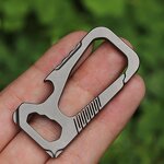 Titanium Alloy Carabiner Factory - Custom Multi-Functional Tactical Buckle