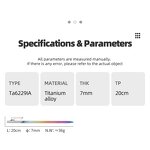 Titanium Tent Peg Factory - Custom Rainbow GR5 Durable Tent Stake