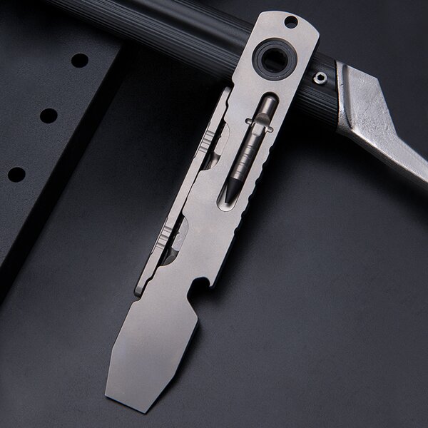 Titanium EDC Pry Tool Factory - Custom Multi-Function Bottle Opener Tool