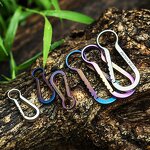 Titanium Carabiner Keychain Manufacturer - Custom Quick Release Key Clip