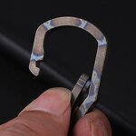 Titanium Alloy Keychain Factory - Custom Weighted Carabiner for Camping