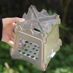Card Stove Factory - Custom Stainless Steel 304 Foldable BBQ Stove