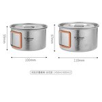 Titanium Bowls Factory - Custom Ultralight Cooking Pot Camping Tableware