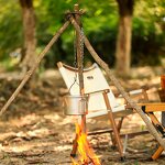 Titanium Tripod Grill Factory - Custom Portable Camping Barbecue Grill