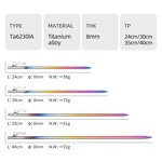Titanium Tent Peg Factory - Custom Rainbow GR5 Durable Tent Stake