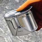 Stainless Steel Cookware Set Factory - Custom Camping Stove and Cup Set OEM