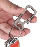 Titanium Alloy Carabiner Factory - Custom Multi-Functional Tactical Buckle