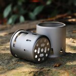 Titanium Wood Stove Factory - Custom Portable Backpacking Cooking System