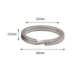 Titanium Alloy Keychain Factory - Custom Hanging Ring Anti-Lost Accessory