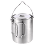 Portable Stainless Steel Pot Factory - Custom 750ml Ultralight with Bail Handle