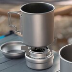 Alcohol Stove Factory - Custom Lightweight Titanium Stand Camping Stove