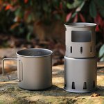 Titanium Wood Stove Factory - Custom Portable Backpacking Cooking System