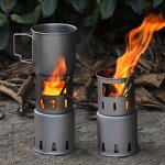 Titanium Wood Stove Factory - Custom Portable Backpacking Cooking System