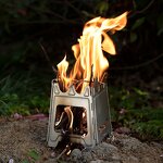 Titanium Wood Stove Manufacturer - Custom Hinged Ultralight Camping Stove