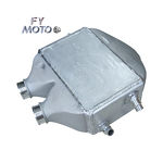 Intercooler Factory - NEW Thicker Silver for BMW M3 M4 S55 Bar&plate