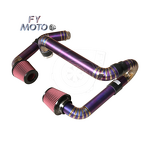 Titanium Front Mount Intake Factory - Purple for BMW G80 G82 M3 M4 S58