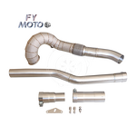 Exhaust Downpipe Factory - 3.5" for VW Golf GTI MK7 R 2.0L EA888