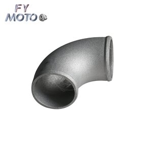 Aluminum Elbow Tube Joiner Factory - 90 Degree 125mm for Intercooler Turbo