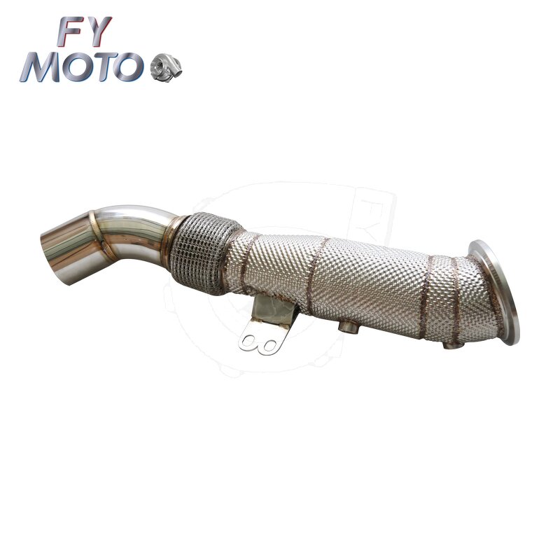 Downpipe Manufacturer - For BMW B58 with Heat Shield 5inch