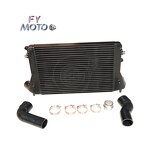 Intercooler Kit Manufacturer - For VW GTI MK5 MK6 / Audi A3 Black Bar&plate