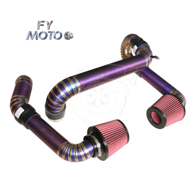 Titanium Front Mount Intake Factory - Purple for BMW G80 G82 M3 M4 S58