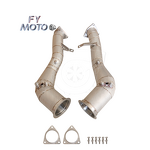 Downpipe Manufacturer - For Porsche MACAN GTS 2.9T with OPF & Heat Shield