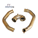 Titanium Charge Pipe Factory - Golden for BMW M3 M4 F80 F82 S55