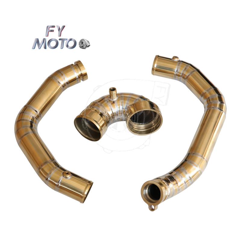 Titanium Charge Pipe Factory - Golden for BMW M3 M4 F80 F82 S55