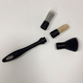 Car Brush Set Supplier - Soft Auto Detailing Wheel Brushes 3pcs