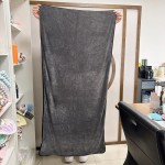 洗车毛巾工厂 - 600GSM针织扭纹loop擦干巾