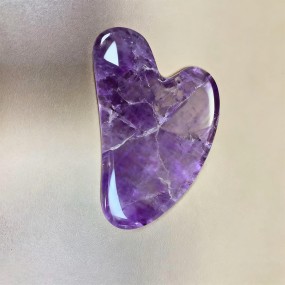 Amethyst Gua Sha Manufacturer - Dreamy Purple Crystal Skincare