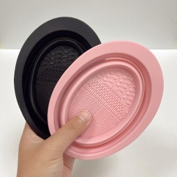 化妆品清洁器厂家 - 可折叠可重复使用硅胶垫