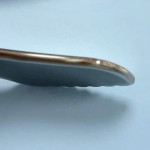 金属刮痧厂家 - 玫瑰金唇形刮板