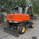 Mini Wheeled Excavator Manufacturer - OEM/ODM Yanmar EPA Engine